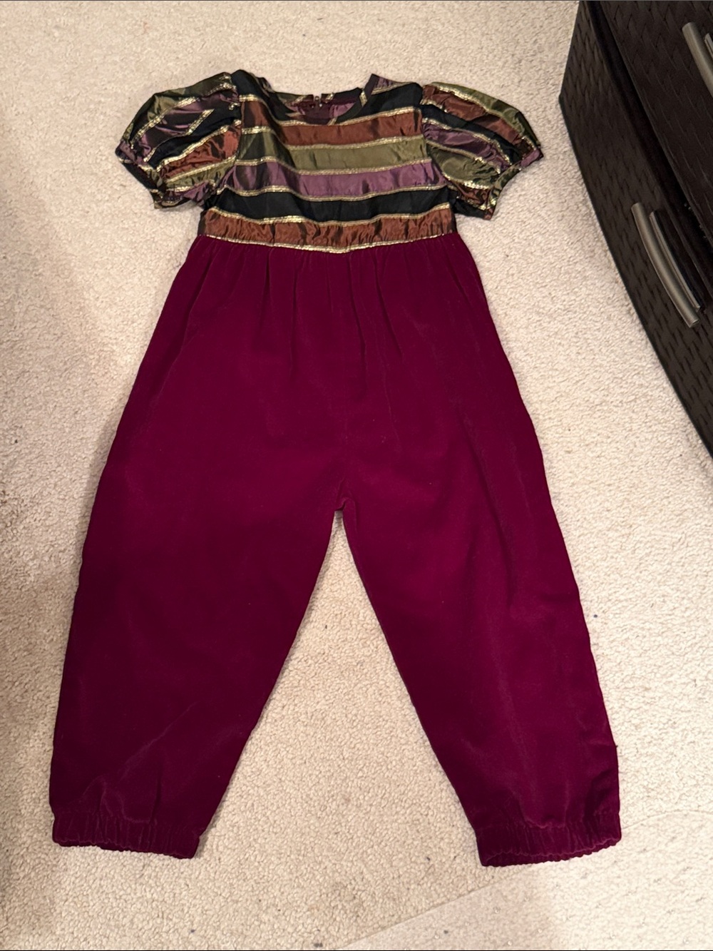 Good Lad of Philadelphia Girl Short Sleeve Jumpsuit. Sz 2